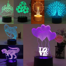 Load image into Gallery viewer, 1PCS Fashion New 3D Illusion Lamp
